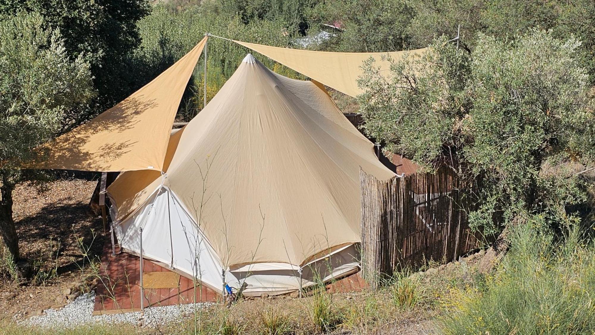 Campo Agave Luxury Tents Sayalonga Zimmer foto
