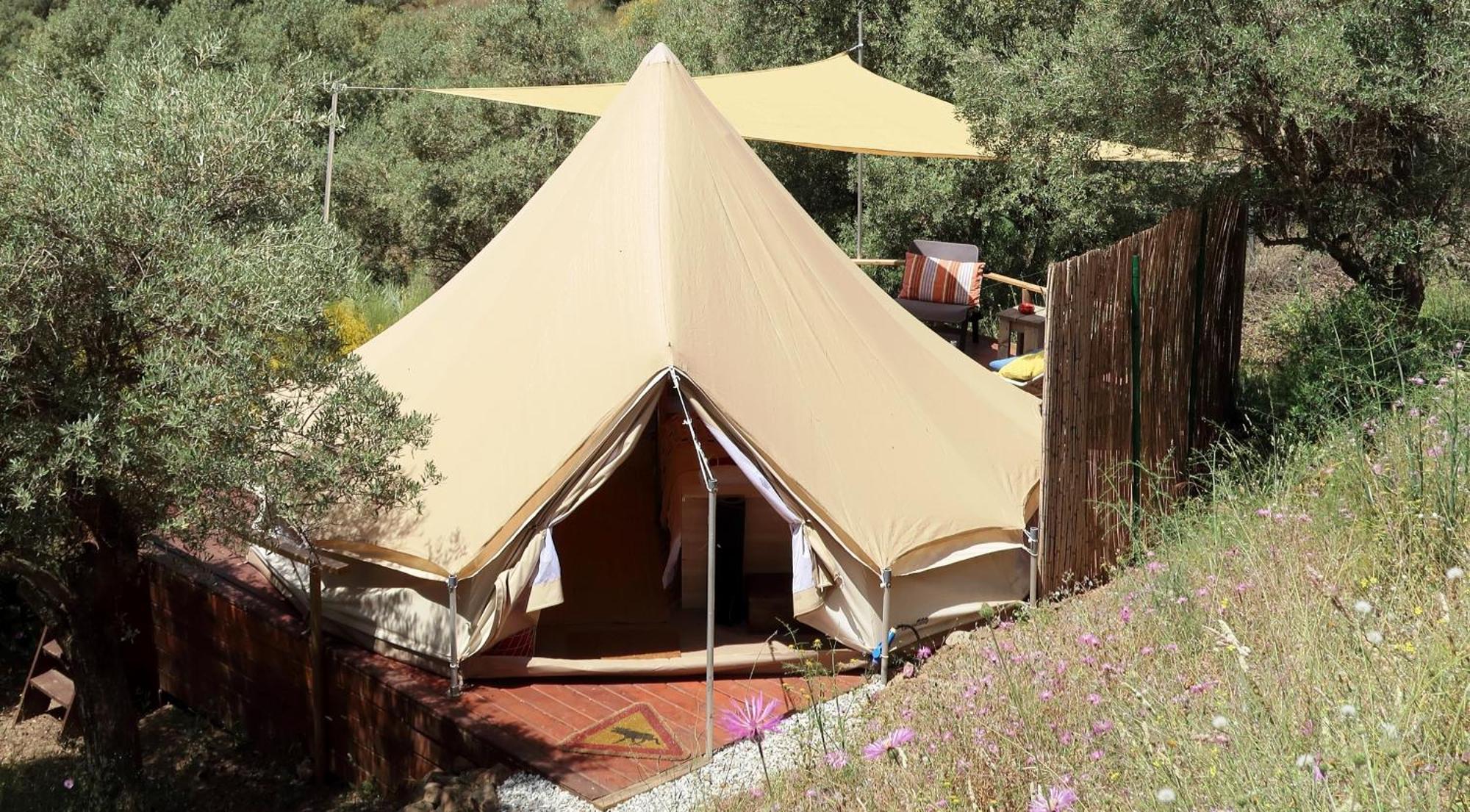 Campo Agave Luxury Tents Sayalonga Zimmer foto